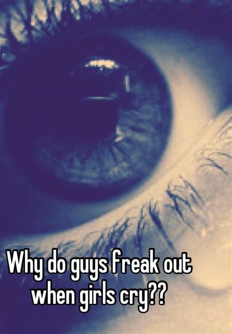 M ost guys are mean to girls for one reason and one reason alone - they're teasing you because they LIKE you. . Why do guys freak out when a girl likes them